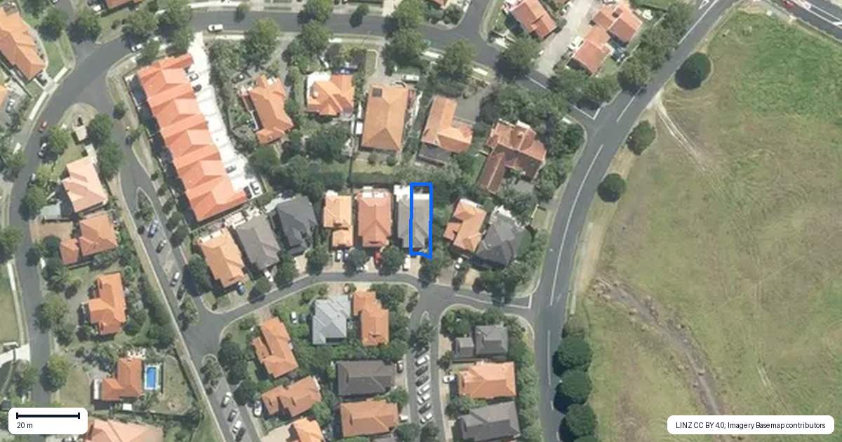 Property context map for 6 Quarter Deck Lane, Gulf Harbour, Whangaparaoa