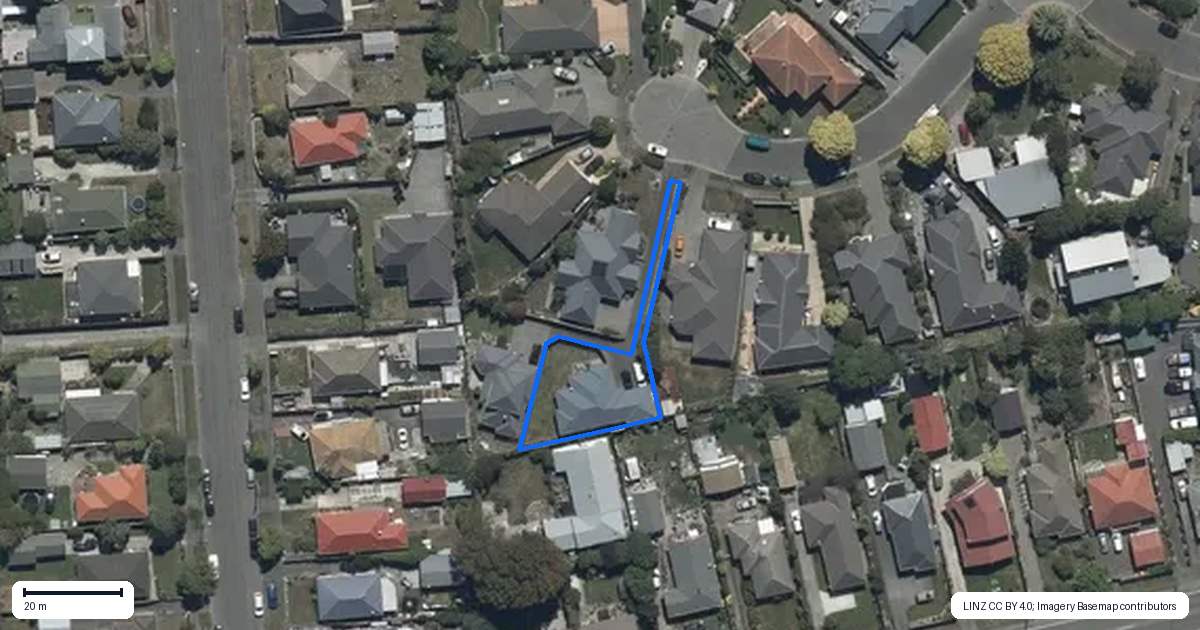 Property context map for 11 Cayman Close, Shirley, Christchurch