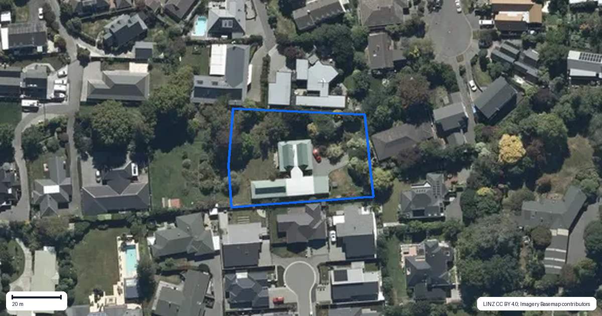 Property context map for 26A Dunrobin Place, Avonhead, Christchurch