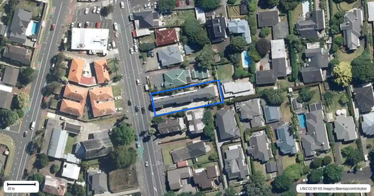 Property context map for 612D Manukau Road, Epsom, Auckland
