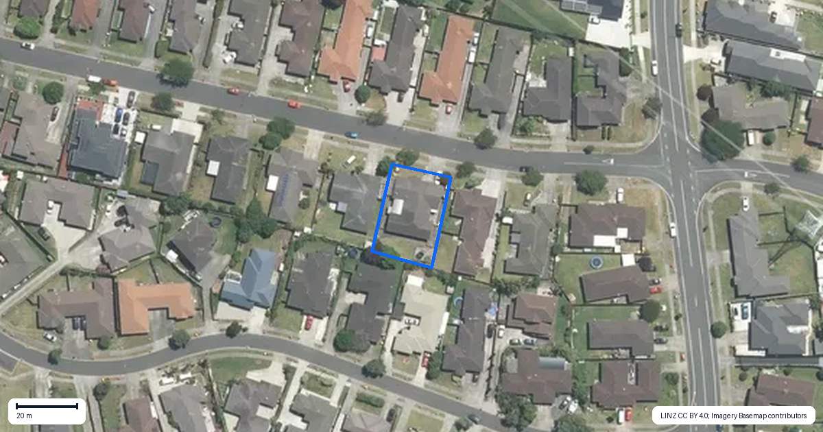 Property context map for 25 Carrick Glen Avenue, Flat Bush, Auckland
