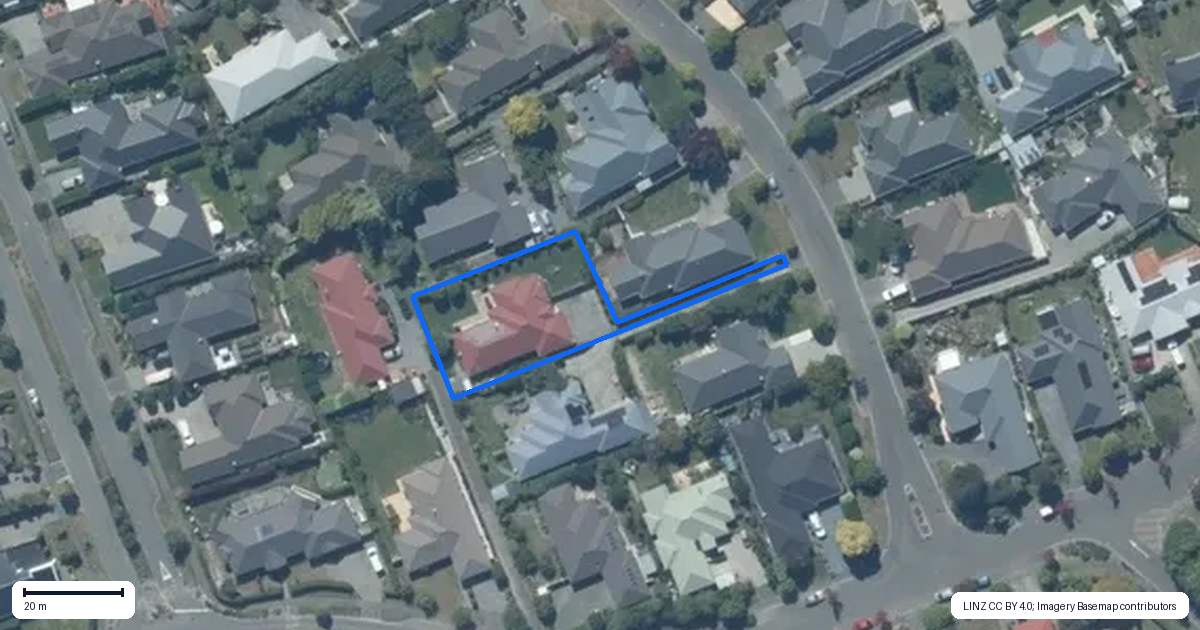 Property context map for 7 Ashgrove Court, Lincoln