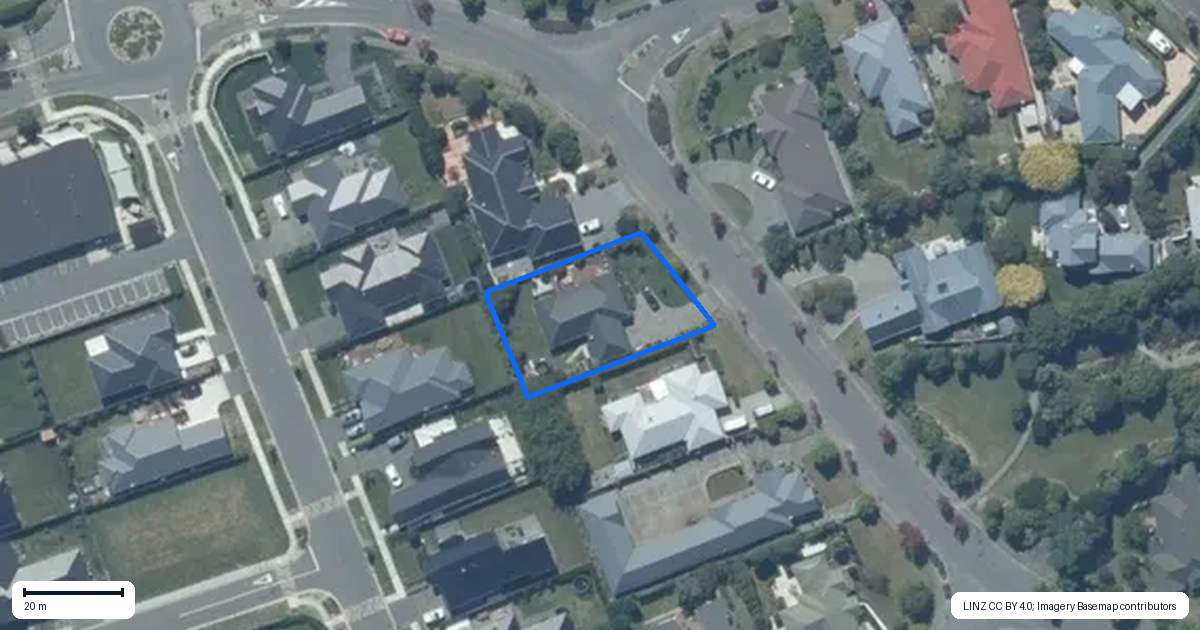 Property context map for 206 Southfield Drive, Lincoln