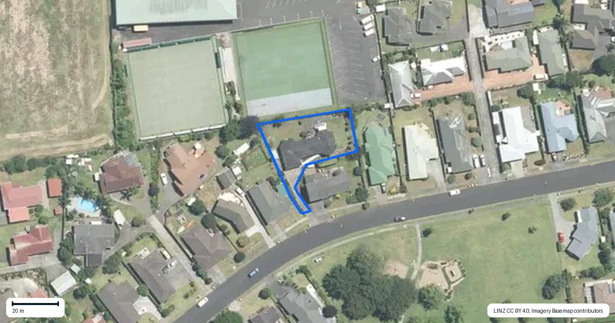 Property context map for 39B O'Connor Drive, Pukekohe