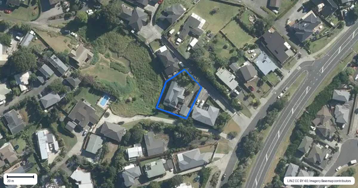 Property context map for 118A Hibiscus Coast Highway, Red Beach, Whangaparaoa