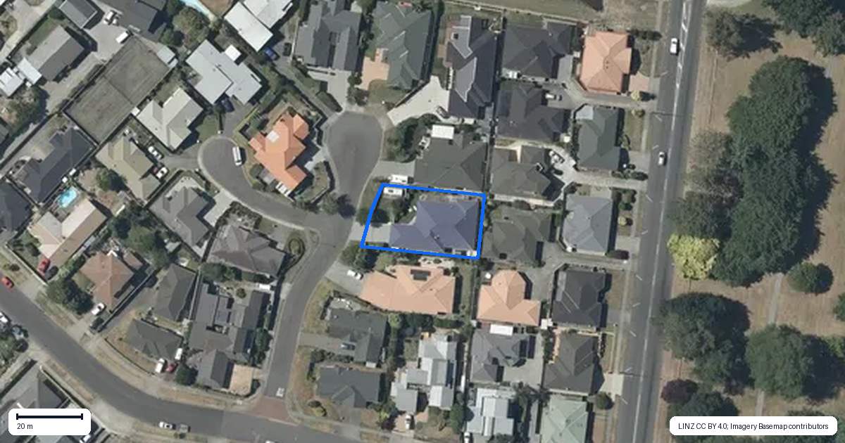 Property context map for 8 Park Lane, Greenmeadows, Napier