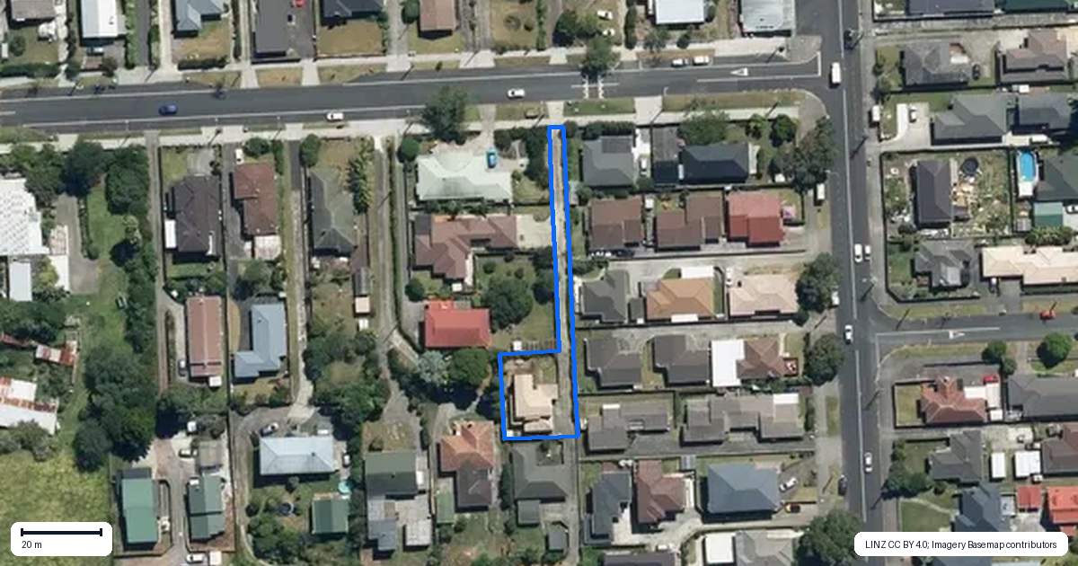 Property context map for 4 Matata Street, Blockhouse Bay, Auckland