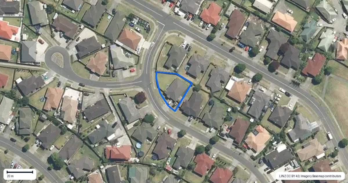 Property context map for 4 Waldos Way, Mangere, Auckland