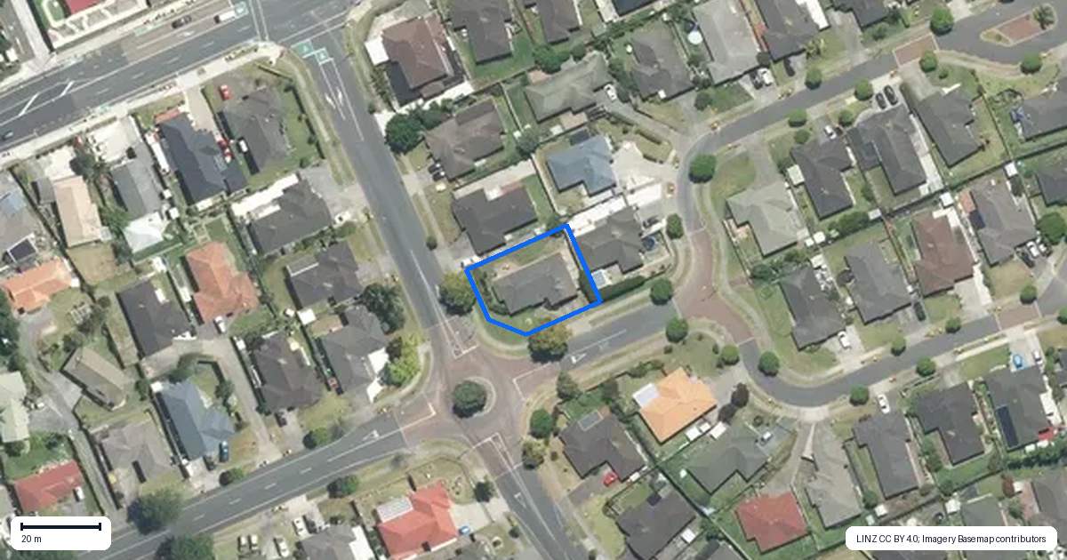 Property context map for 2 Villino Place, Randwick Park, Auckland
