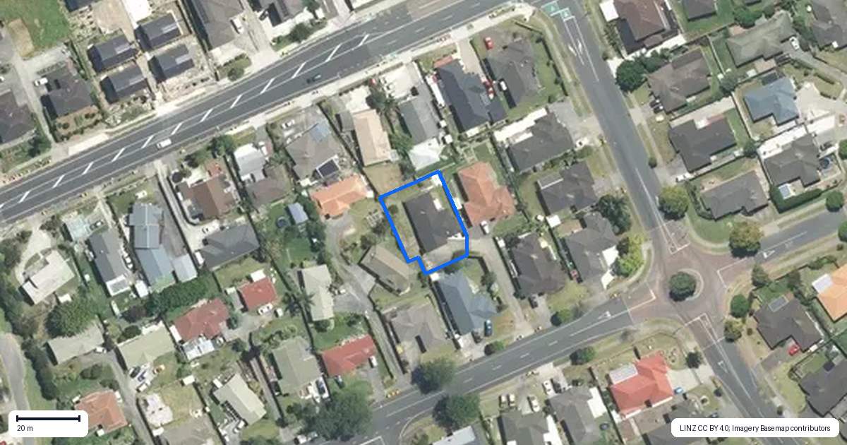 Property context map for 30 Skelton Avenue, Randwick Park, Auckland