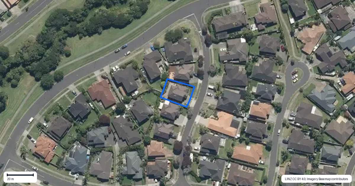 Property context map for 10 Tornish Drive, Flat Bush, Auckland