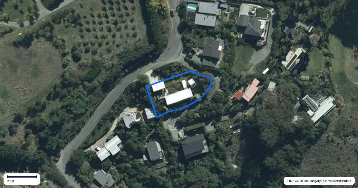 Property context map for 139 Taylors Mistake Road, Scarborough, Christchurch