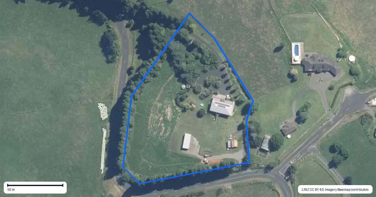 Property context map for 935 Upper Ohauiti Road, Ohauiti, Tauranga