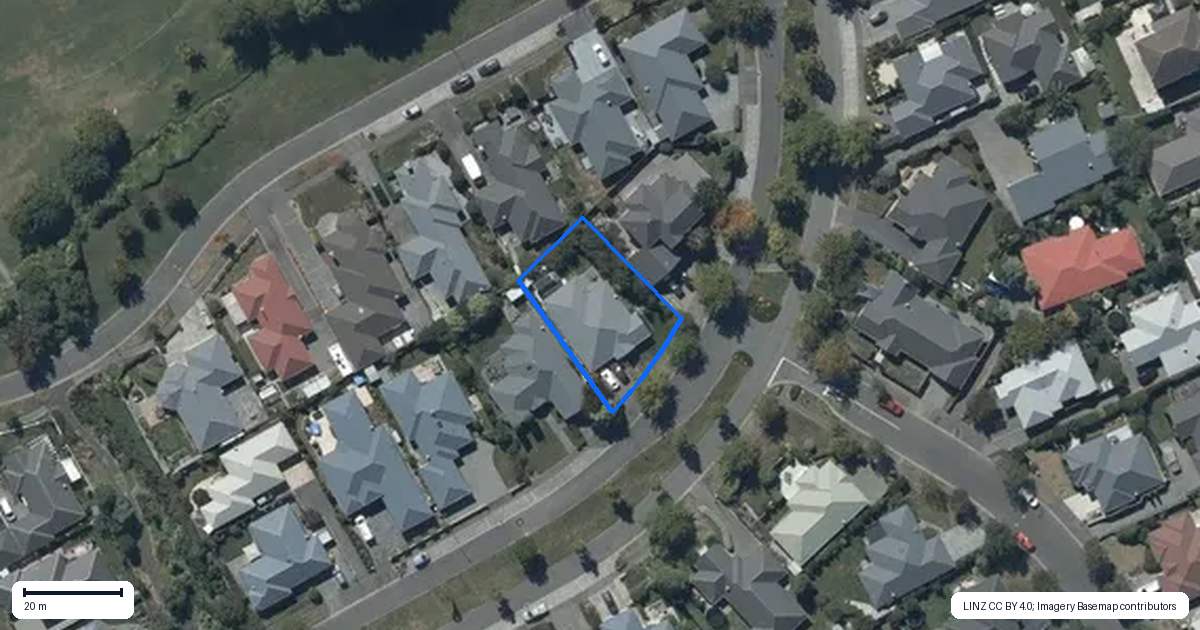Property context map for 86 William Brittan Avenue, Halswell, Christchurch