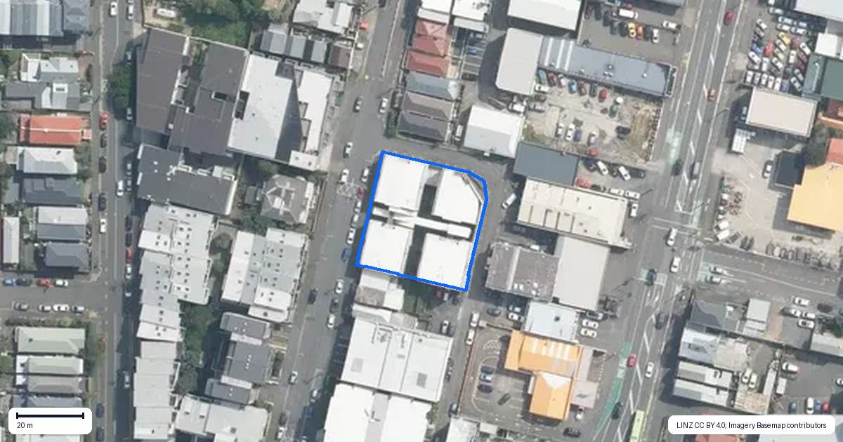 Property context map for 11A/27 Hanson Street, Mount Cook, Wellington