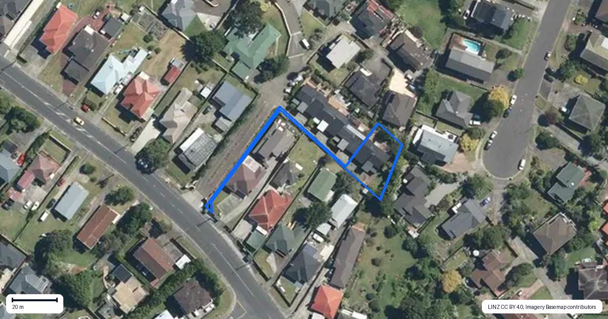 Property context map for 509D Hillsborough Road, Mount Roskill, Auckland