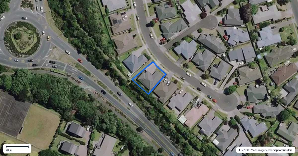 Property context map for 24 Mickelson Avenue, Rototuna, Hamilton