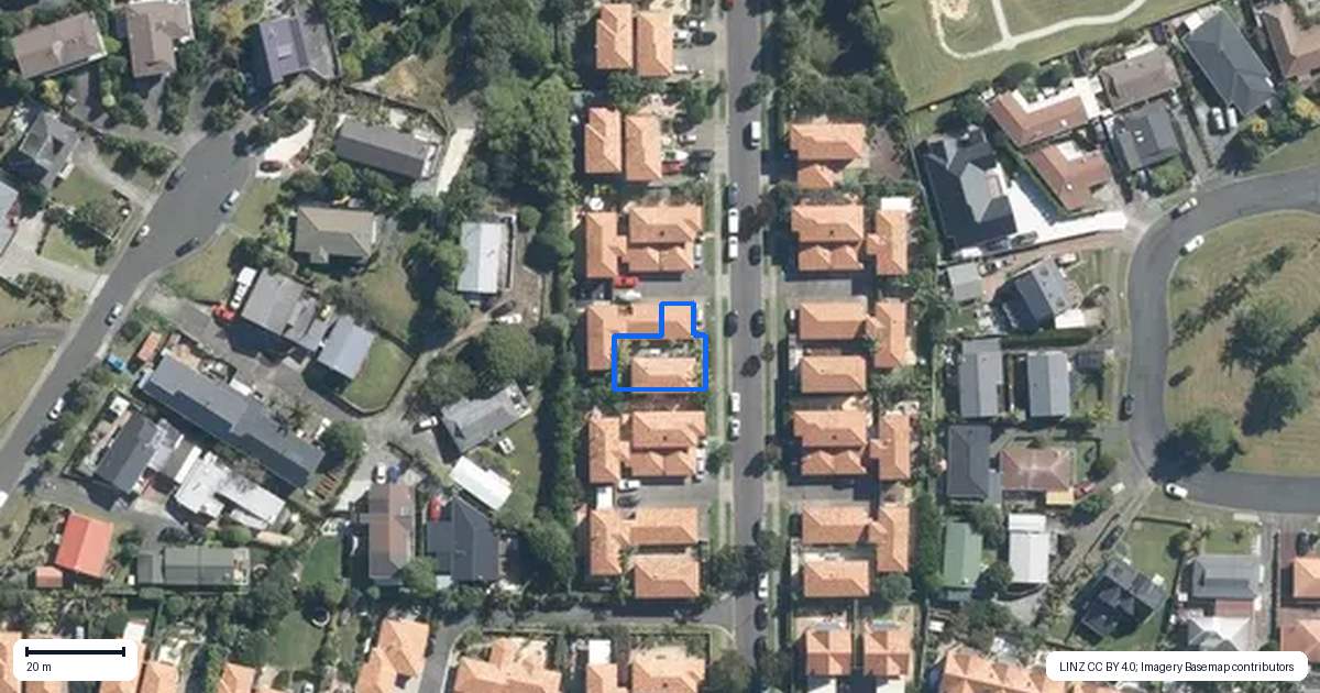 Property context map for 31 Millennial Way, Orewa