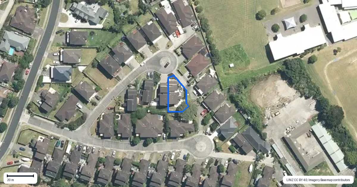 Property context map for 10 The Rise, Gulf Harbour, Whangaparaoa