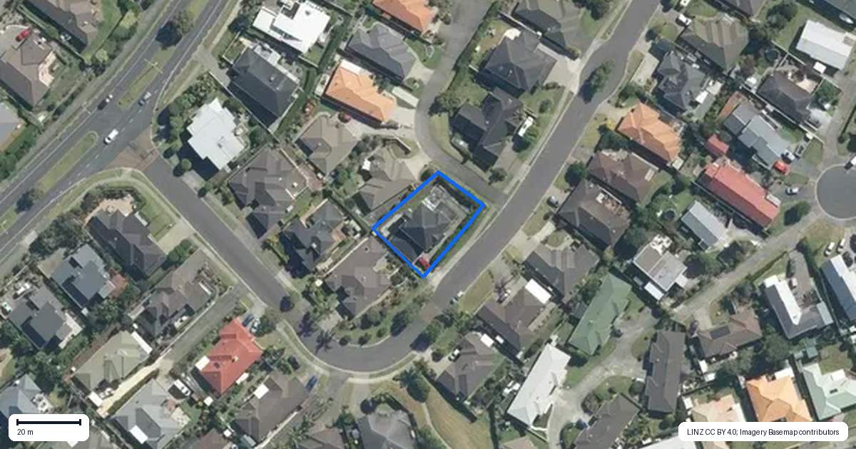 Property context map for 52 Chesterfield Way, Orewa