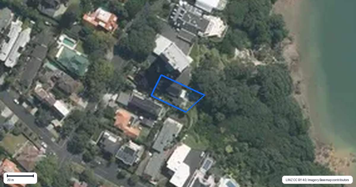 Property context map for 117B St Stephens Avenue, Parnell, Auckland