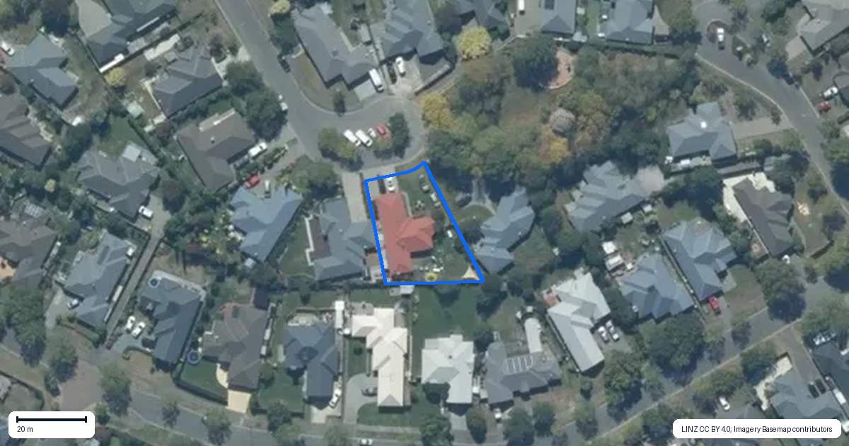 Property context map for 12 Juliet Place, Rolleston