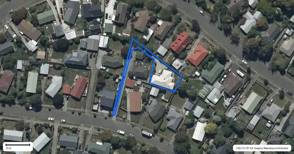 Property context map for 42A Charles Upham Avenue, Hillmorton, Christchurch
