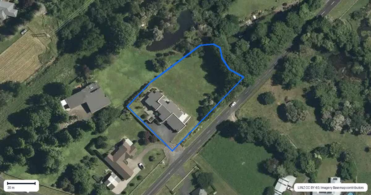Property context map for 56 Gordon Avenue, Te Aroha