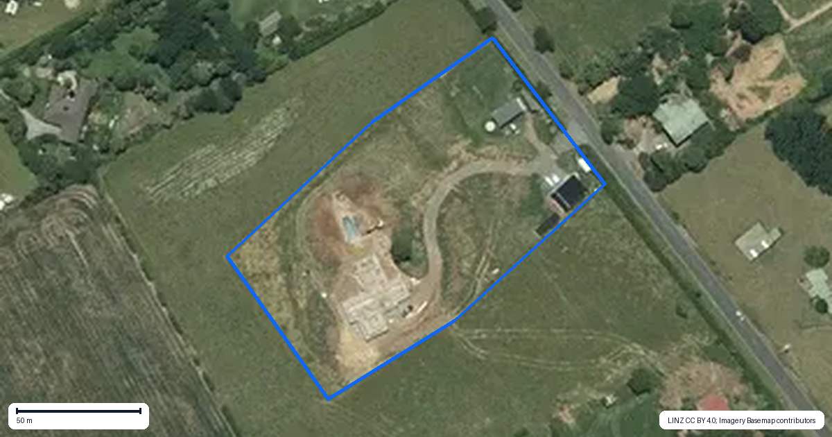 Property context map for 64 Scotsman Valley Road, Tauwhare, Hamilton