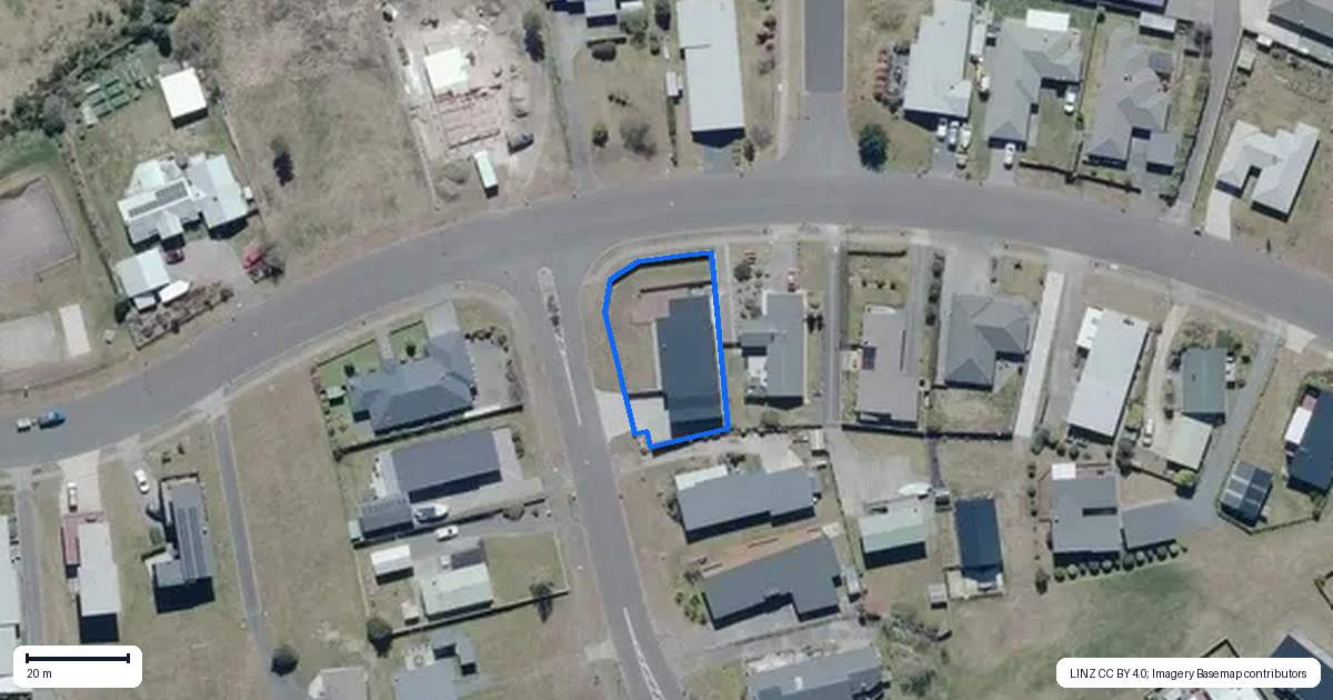 Property context map for 129 Kahotea Drive, Motuoapa