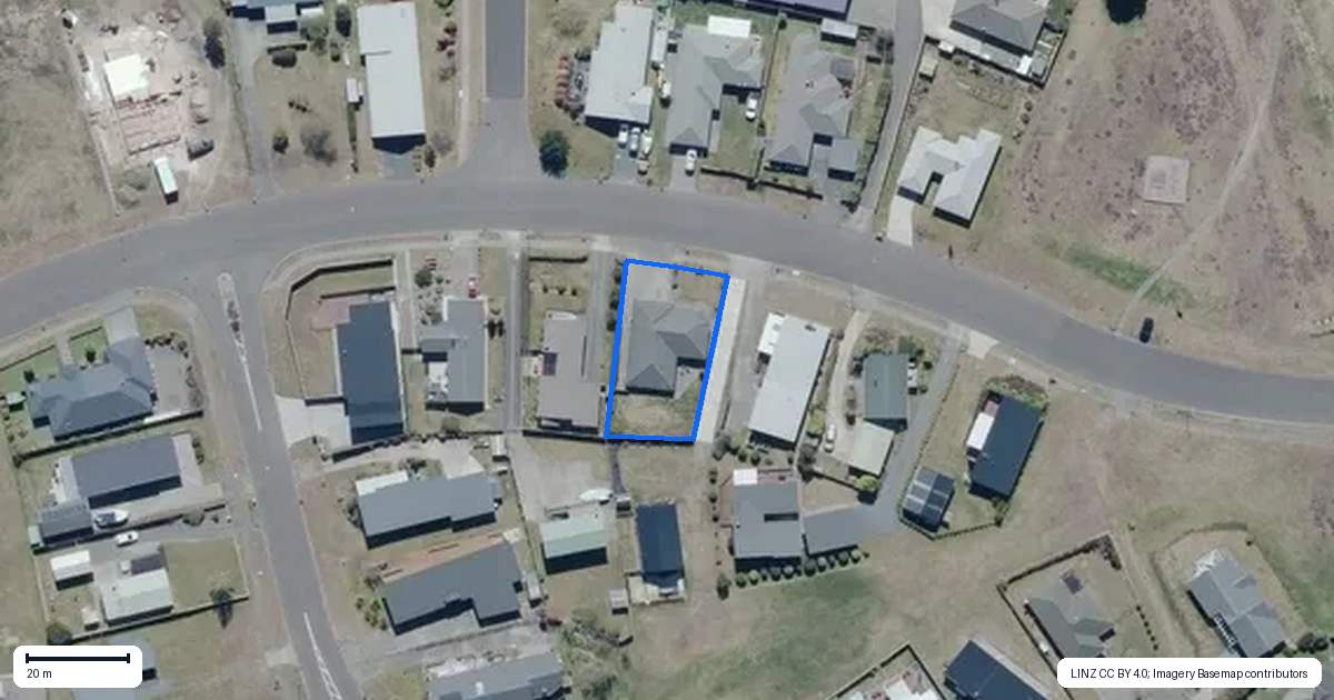 Property context map for 59 Parekaawa Drive, Motuoapa