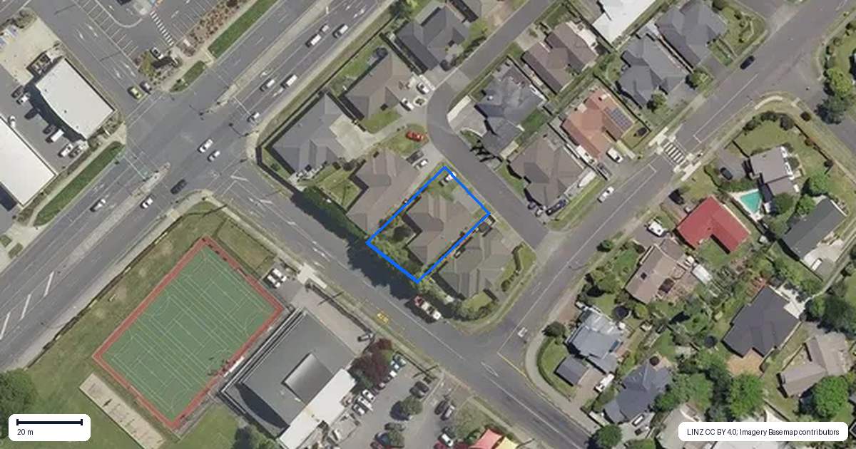 Property context map for 4 Owhatiura Drive, Lynmore, Rotorua