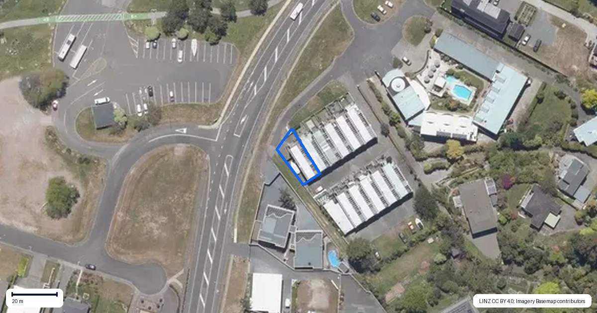 Property context map for 6/362 Lake Terrace, Two Mile Bay, Taupo