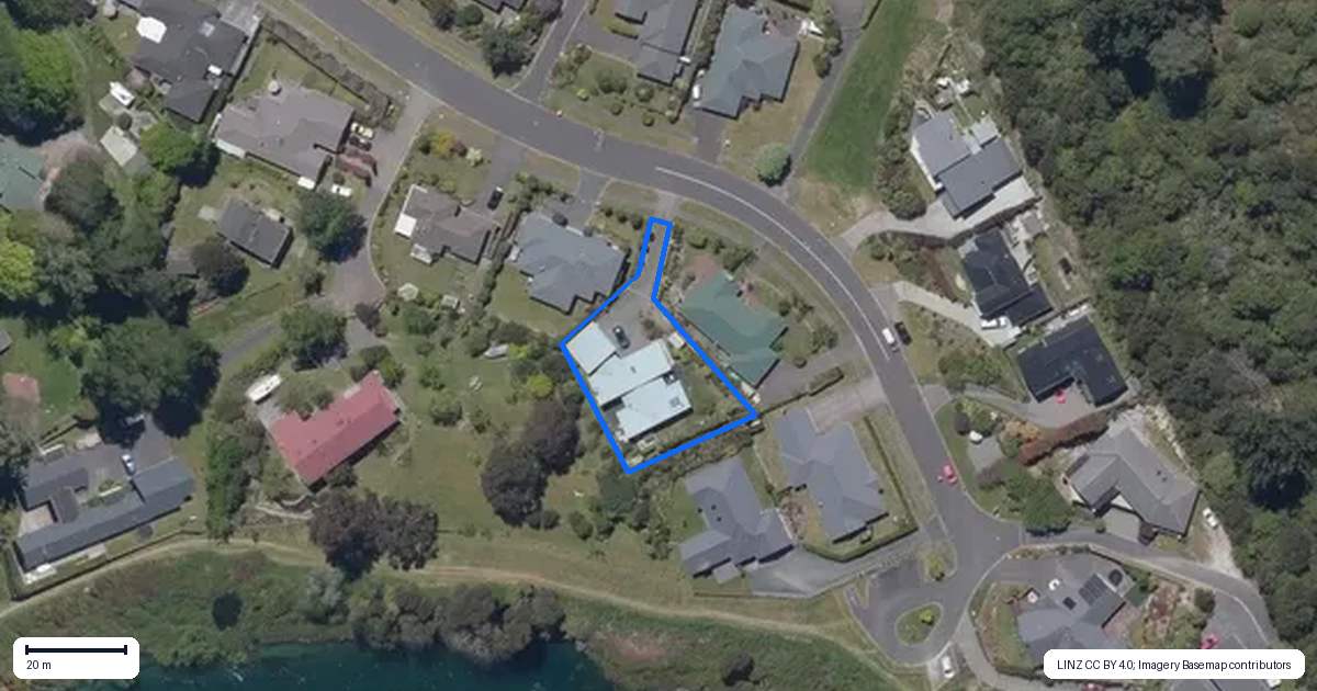 Property context map for 86 Hindmarsh Drive, Rangatira Park, Taupo