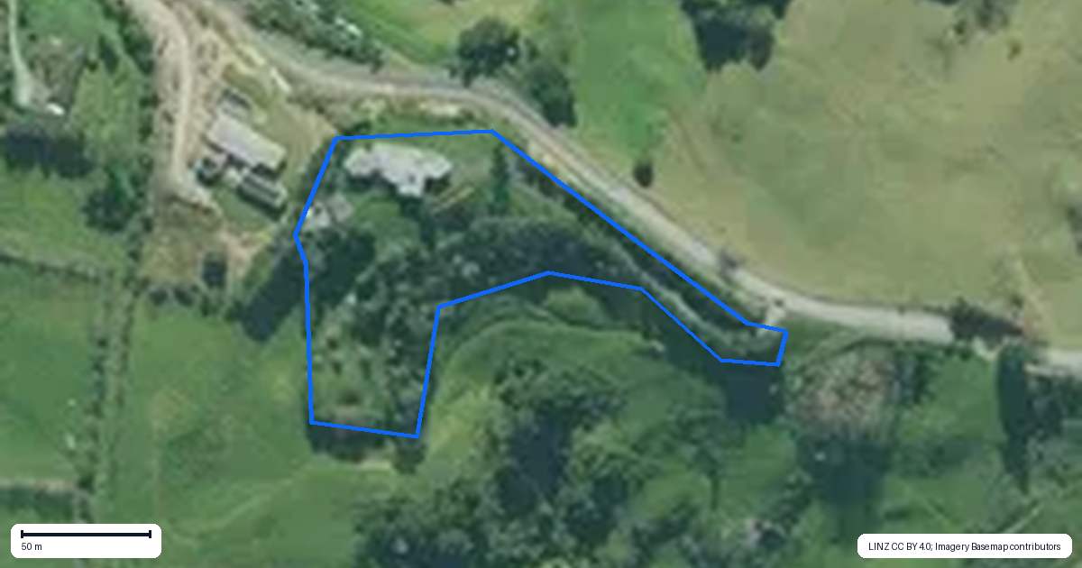 Property context map for 58 Te Arai Point Road, Te Arai, Wellsford