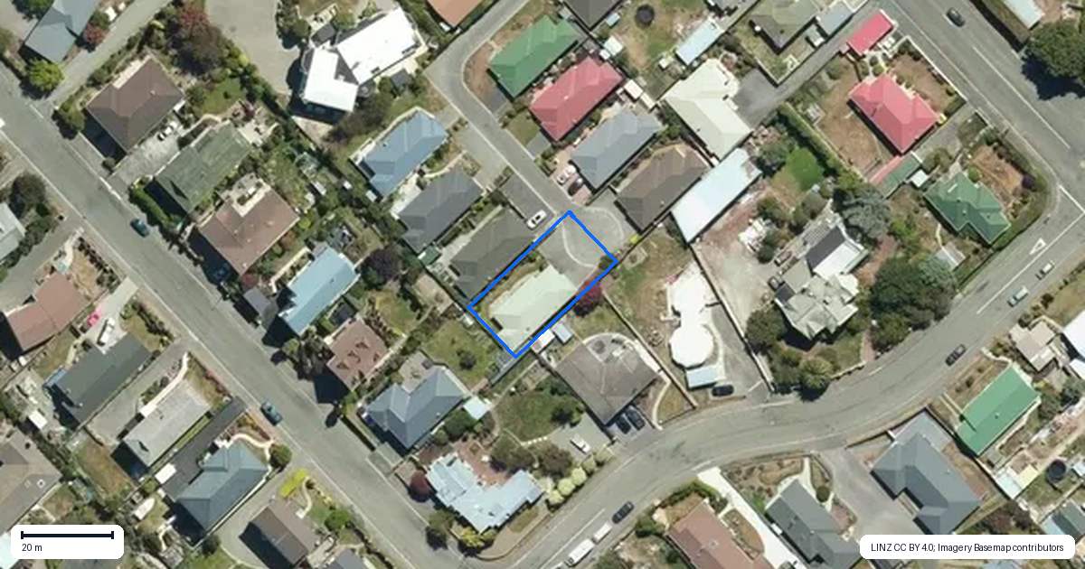 Property context map for 9/92 Perth Street, South Hill, Oamaru