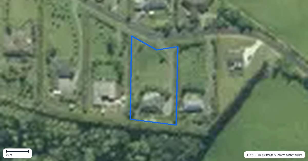 Property context map for 73 Avocado Lane, Mangawhai