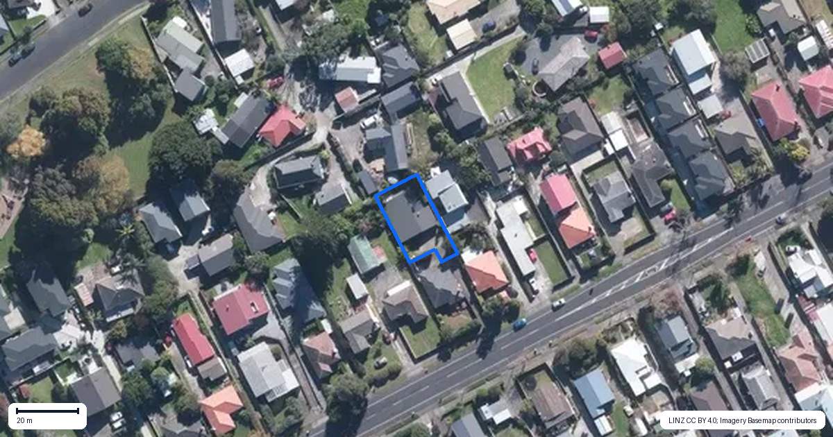 Property context map for 23 Avondale Road, Avondale, Auckland
