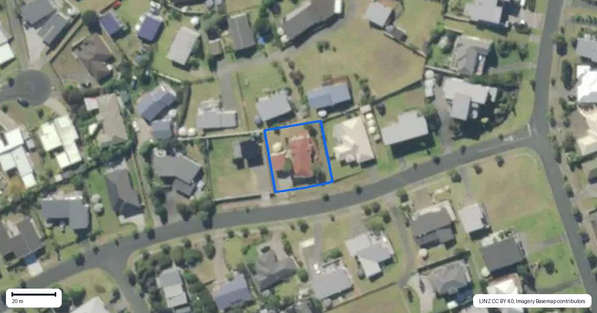 Property context map for 8 Marram Place, Mangawhai Heads, Mangawhai