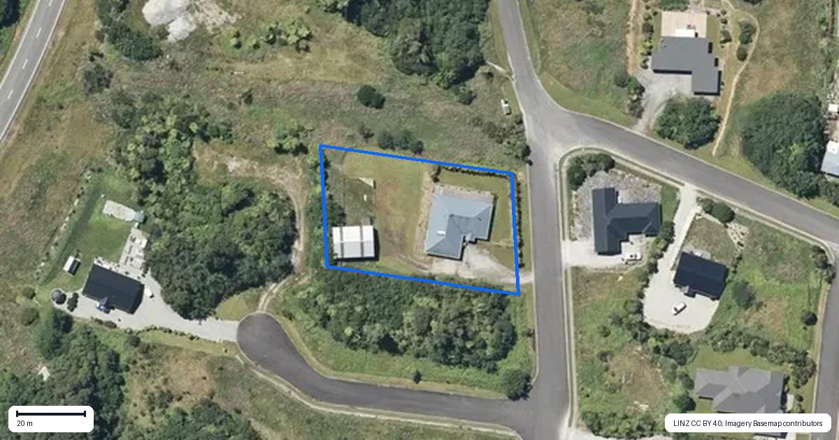 Property context map for 30 Donovan Drive, Franz Josef/Waiau