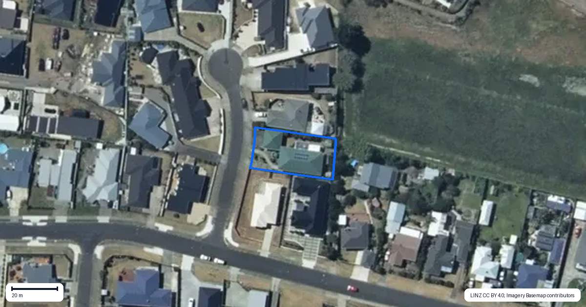 Property context map for 4 Malthus Place, Foxton Beach, Foxton