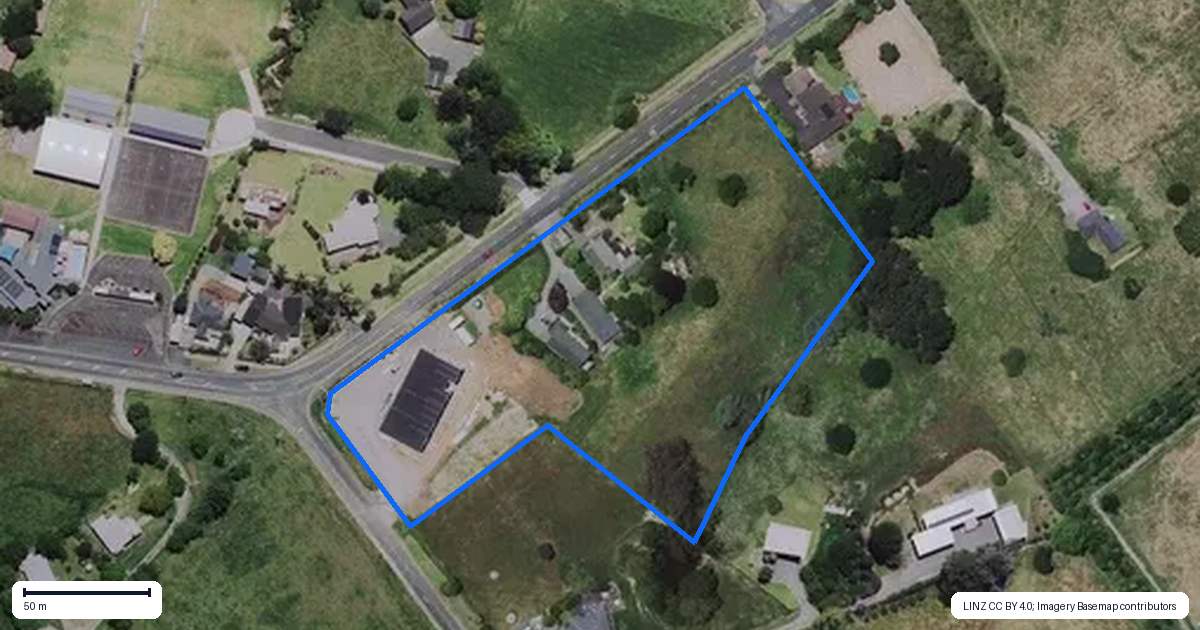 Property context map for 439 Rotokauri Road, Rotokauri, Hamilton