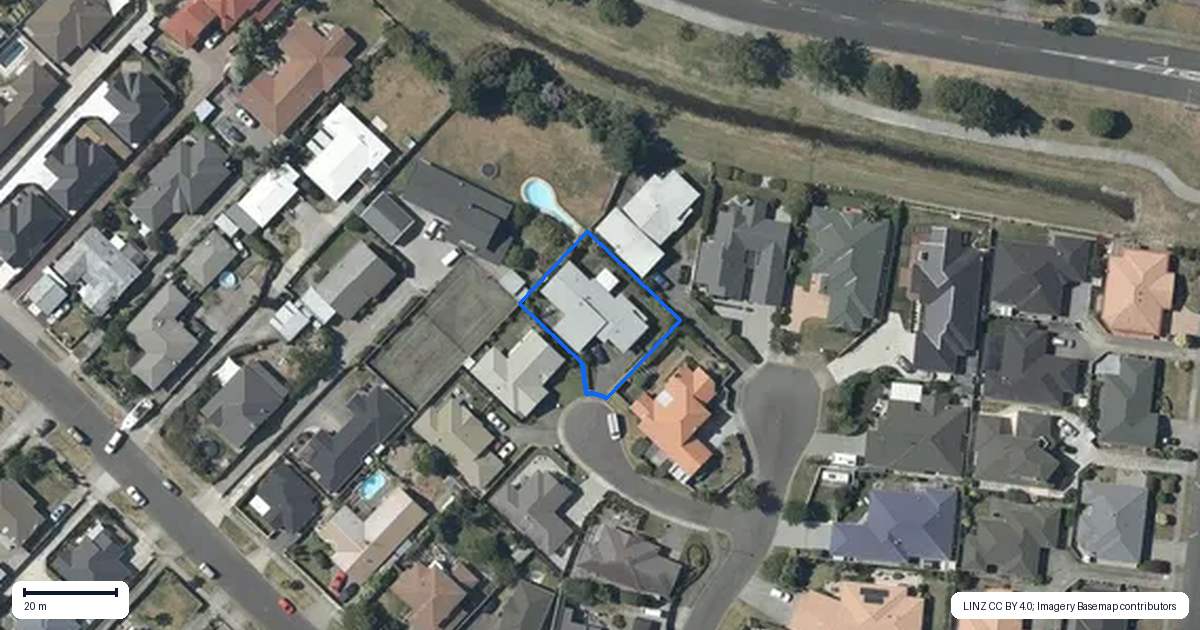Property context map for 9 Park Lane, Greenmeadows, Napier