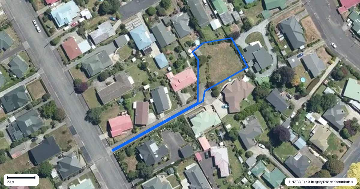 Property context map for 10A Victoria Avenue, Dannevirke