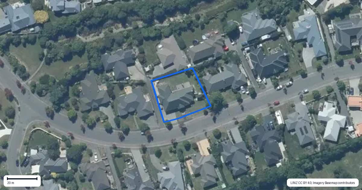 Property context map for 223 Southfield Drive, Lincoln