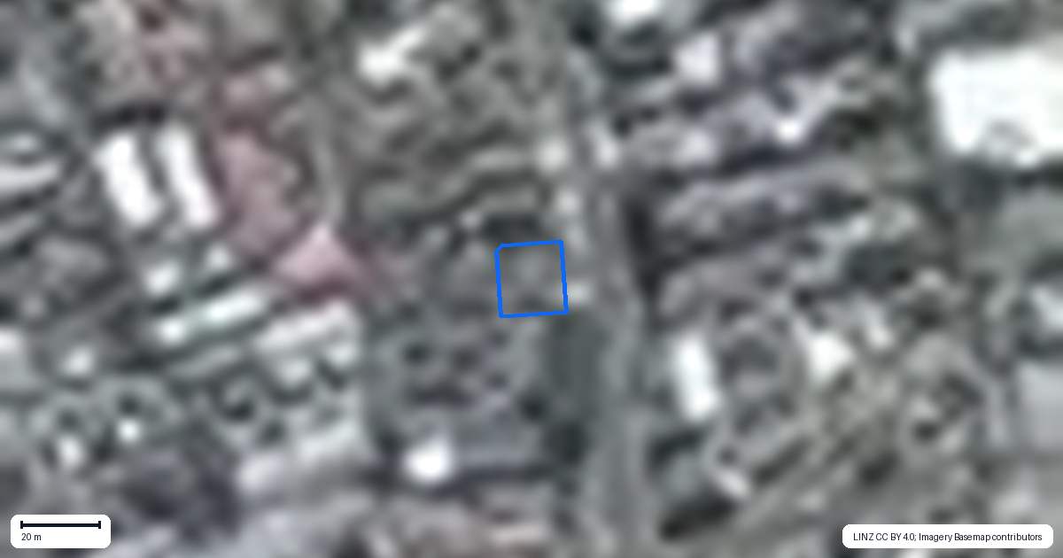 Property context map for 1/14 Milton Road, Orewa