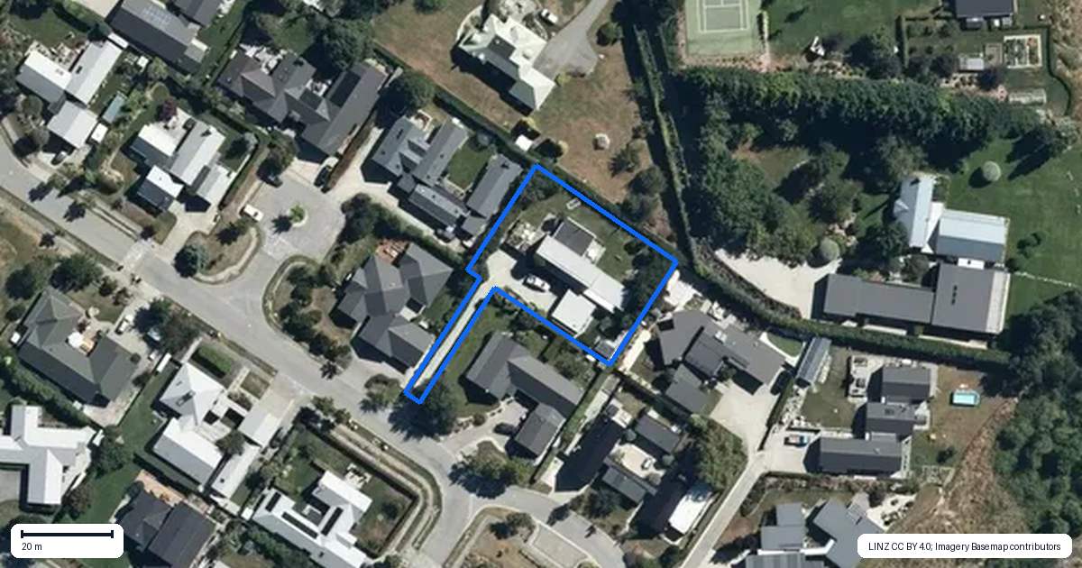 Property context map for 17 Mathias Terrace, Arthurs Point, Queenstown