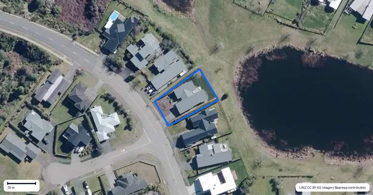 Property context map for 10 Okaia Drive, Kinloch, Taupo