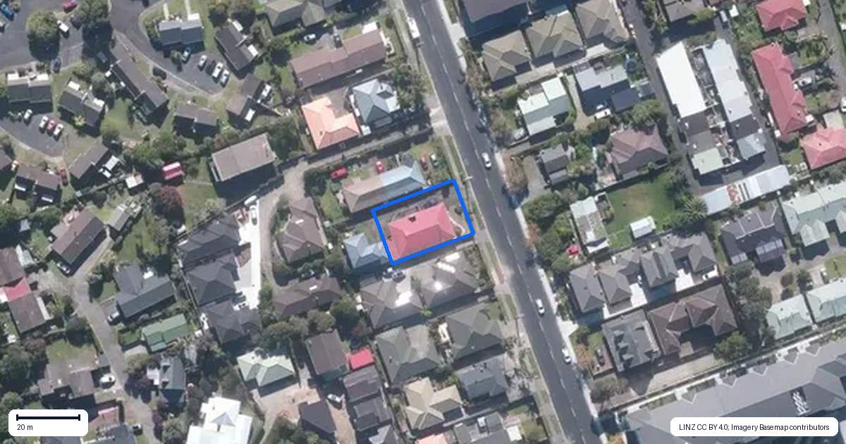 Property context map for 34 Centreway Road, Orewa