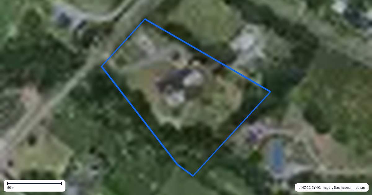 Property context map for 180 Crawford Road, Te Kowhai, Hamilton